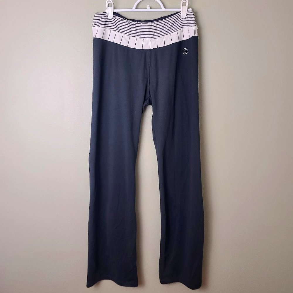 Balance Collection Grey & White Relax Yoga Pants